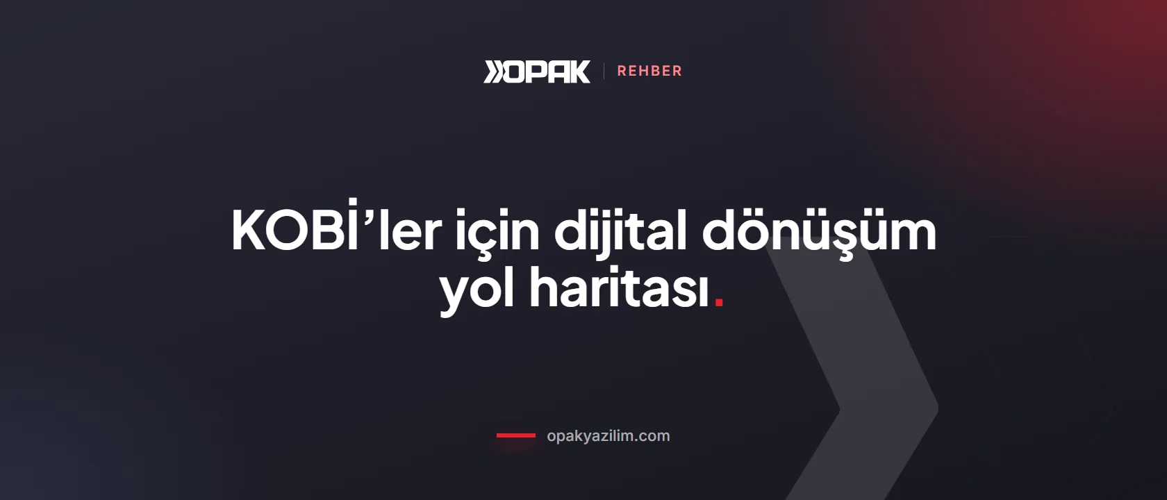 KOBİ dijital dönüşüm yol haritası kapak görseli